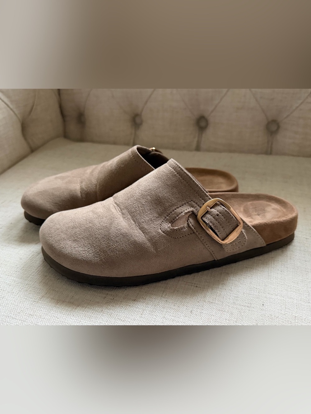 Slip-On Buckle Clog